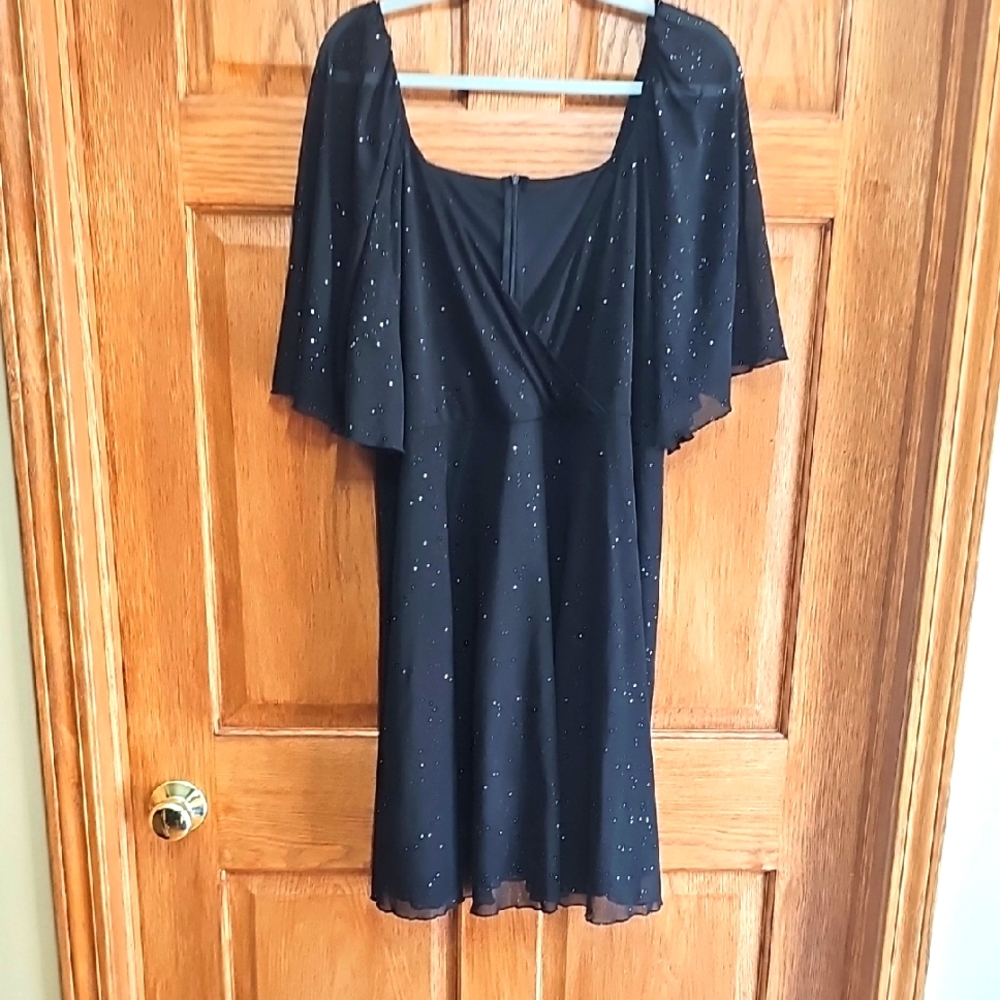 SHEIN Black Mini Dress with Chic Design